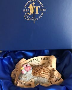 【送料無料】キッチン用品・食器・調理器具・陶器　ロイヤル・ドゥルトン・バード・ア・パートリッジ・イン・ザ・ファイナンシャル・タイムズ・リミテッド・エディション・ウィズ・ザ・ROYAL DOULTON BIRD A PARTRIDGE IN A FINANCIAL TIMES LTD EDI