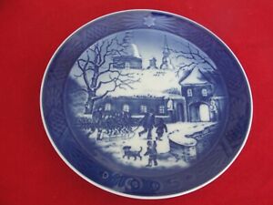 【送料無料】キッチン用品・食器・調理器具・陶器　ロイヤルコペンハーゲンクリスマスプレートマナー1995 ROYAL COPENHAGEN CHRISTMAS PLATE MANOR