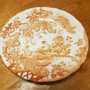 【送料無料】キッチン用品・食器・調理器具・陶器　ロイヤルクラウンダービーレッドアベニューブレッドバタープレートイングランドボーンチャイナRoyal Crown Derby Red Aves Bread & Butter Plate - England A74 Bone China