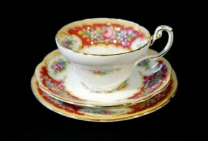 【送料無料】キッチン用品・食器・調理器具・陶器　美しいフォーリーチューダートリオBeautiful Foley Tudor Trio 16,045円