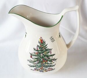【送料無料】キッチン用品・食器・調理器具・陶器　スポデクリスマスツリージャグピッチャーボックス化Spode Christmas Tree Jug / Pitcher - NEW - Boxed