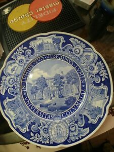 【送料無料】キッチン用品・食器・調理器具・陶器　ウェジウッドコロンビアプレート鉱山学校Wedgwood Columbia Plate #7 School Of Mines｜hokushin
