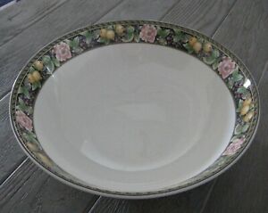 新規購入 楽天市場 送料無料 キッチン用品 食器 調理器具 陶器 ロイヤル ドルトン チェルシー ガーデンラウンドベジタブルサラダボウルroyal Doulton Chelsea Garden 10 5 8 Round Vegetable Salad Bowl Hokushin メール便なら送料無料