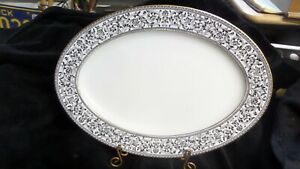 【送料無料】キッチン用品・食器・調理器具・陶器 三五スペイン語レースオーバルプラッターオーバルサービングボウルSango SPANISH LACE Lg Oval Platter \u0026amp; Oval Serving Bowl (2)