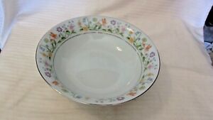【送料無料】キッチン用品・食器・調理器具・陶器　アシュリー中国、永遠の愛のパターン、大きな野菜ボウル、多色の花Ashley China, Eternal Love Pattern, Large Vegetable Bowl, Multi Colored Flowers