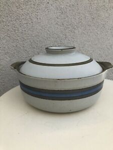 【貨物輸送無料】勝手もと装置・食器・膳立て物の具・瀬戸もの ヴィンテージキャセロールセラミックボウル蓋おなたりホライゾンVintage Casserole Ceramic Bowl Lid Otagiri Horizon 9.5” X 4”