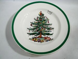【送料無料】キッチン用品・食器・調理器具・陶器　古いスポデ中国クリスマスツリーディナープレートOlder Spode China S3324 Christmas Tree 4 Dinner Plates