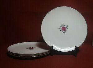 【送料無料】キッチン用品・食器・調理器具・陶器　レノックスチャイナバラードディナープレートプラチナエッジ4 Lenox China Ballad E538 Dinner Plate Platinum Edge 10.3/8D