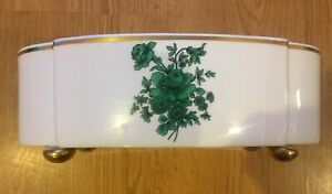 【送料無料】キッチン用品・食器・調理器具・陶器　ビスタアレグラホワイトオーバルホワイト磁器花プランターVISTA ALEGRA WHITE OVAL WHITE PORCELAIN FLOWER PLANTER