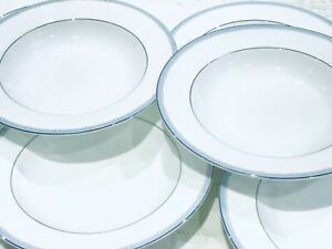 【送料無料】キッチン用品・食器・調理器具・陶器　ロイヤル・ドートン・リンカーン×セット・オブ・リムド・スープパスタ・ボウルズRoyal Doulton Lincoln x 6 Set of Rimmed Soup/Pasta Bowls