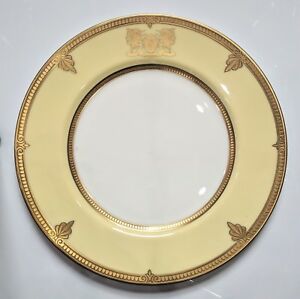 【送料無料】キッチン用品・食器・調理器具・陶器　最高級の質の細かい骨の中国重い金金の華やかな夕食キャビネット版Finest Quality Fine Bone China Heavily Gilt Ornate Dinner / Cabinet Plate