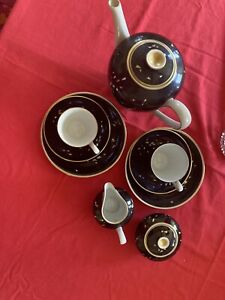 【送料無料】キッチン用品・食器・調理器具・陶器　クリスタードイツエスプレッソセットゴールドホワイトブラックデザインKPM Krister/ Germany Espresso Set for 2: gold/white/black design 16,775円
