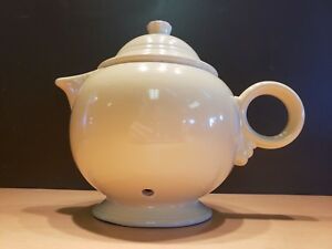 【送料無料】キッチン用品・食器・調理器具・陶器　フィレスタウェア淡黄色ティーポットランプベースのみ退役レアFIESTAWARE PALE YELLOW Teapot LAMP BASE ONLY - Retired - Rare