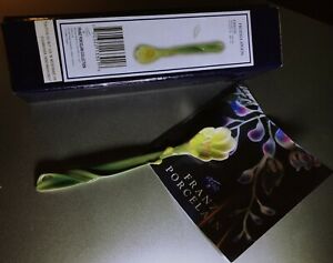 【送料無料】キッチン用品・食器・調理器具・陶器　Vintage Hand Painted Franz Porcelain Collection Freesia Spoon Boxed