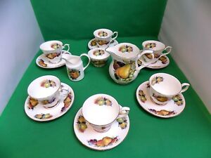 【送料無料】キッチン用品・食器・調理器具・陶器　ロイヤルスタッフォードコケットティーセットRoyal Stafford Coquette Tea Set