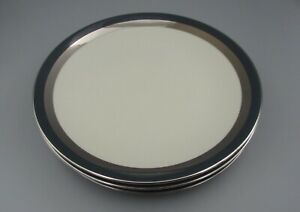 【送料無料】キッチン用品・食器・調理器具・陶器　ゴーハムファインチャイナコンテッサブラックディナープレート枚セットGorham Fine China CONTESSA Black Dinner Plates - Set of Four - 10 3/4