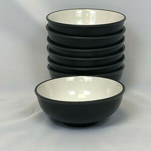 【送料無料】キッチン用品・食器・調理器具・陶器　エンパイアブラックホワイトスープシリアルボウルのの多くは、送料無料LOT OF 7 PFALTZGRAFF EMPIRE BLACK WHITE SOUP CEREAL BOWLS FREE SHIPPING