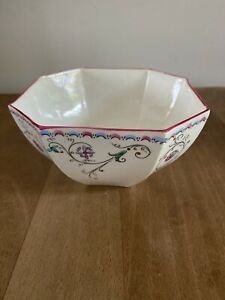 【送料無料】キッチン用品・食器・調理器具・陶器　シェリーピンクスクロールボウルShelley Pink Scroll Bowl! 11502!