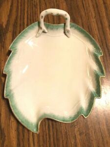 【送料無料】キッチン用品・食器・調理器具・陶器 アンティークヘレンドハンガリーファインチャイナリーフディッシュAntique Herend Hungary Fine China Leaf Dish - 1939|hokushin
