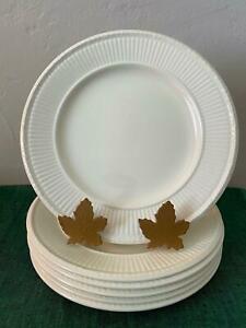 【送料無料】キッチン用品・食器・調理器具・陶器　イギリスで作られたサラダプレートのエトルリアセットのウェッジウッド送料Wedgwood of Etruria EDME Set of 7 SALAD PLATES Made in England Free Shipping