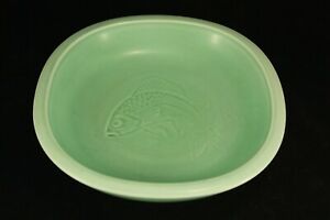 【送料無料】キッチン用品・食器・調理器具・陶器 ヴィンテージロイヤルコペンハーゲンアルミニアファイエンスセラドンフィッシュボウルニルスソーソンVintage Royal Copenhagen Aluminia Faience 7? Celadon Fish Bowl - Nils Thors|hokushin