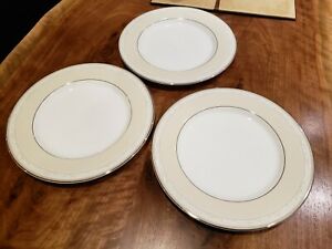 【貨物輸送無料】勝手もと装置・食器・膳立て物の具・瀬戸もの ●セットノリタキマナッサボーンチャイナディナープレートSet of (3) Noritake MANASSA Bone China Dinner Plates 4793T