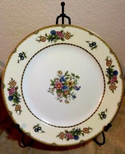 【貨物輸送無料】勝手もと装置・食器・膳立て物の具・瀬戸もの Noritake ELYSIAN Dinner Plates SET OF (7) Red Morimura Markings