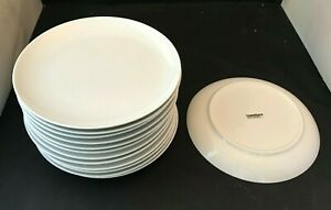 【貨物輸送無料】勝手もと装置・食器・膳立て物の具・瀬戸もの クレートバレルホワイトセットディナープレートCrate \u0026amp; Barrel White Set of 13 Dinner Plates 8 6/8