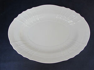 【送料無料】キッチン用品・食器・調理器具・陶器 Richard Ginori BIANCO WHITE VECCHIO 13 Oval Platter|hokushin