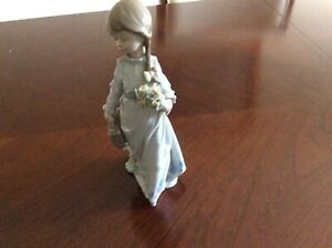 【送料無料】キッチン用品・食器・調理器具・陶器　ラッドロフィギュア学生時代Lladro figurine 7604 School Days画像