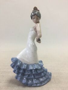【貨物輸送無料】勝手もと装置・食器・膳立て物の具・瀬戸もの ナオフィギュアフラミンゴダンサーNao Figurine Flamingo Dancer 1983