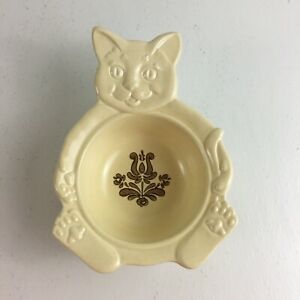 【貨物輸送無料】勝手もと機材・食器・膳立て手道具・瀬戸もの 村猫子ネコ禾穀類禾穀類食料雑貨類どんぶり鉢皿石器ヴィンテージレアPfaltzgraff Village Cat Kitten Cereal Food Bowl Dish Stoneware Vintage Rare