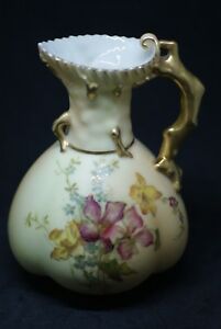 【送料無料】キッチン用品・食器・調理器具・陶器 美しいロイヤルウスター。BEAUTIFUL ROYAL WORCESTER EWER / JUG 1899. REG 167140