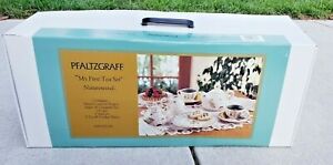 【送料無料】キッチン用品・食器・調理器具・陶器　プファルツグラフネイチャーウッド新しい私の最初のティーセットレアPfaltzgraff Naturewood New My First Tea Set 11 Pc 339-727-0 Rare