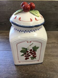 【送料無料】キッチン用品・食器・調理器具・陶器　ヴィルロイボッホコテージラージキャニスター新Villeroy &amp; Boch Cottage Large Canister ~new~｜hokushin