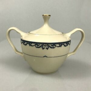 【送料無料】キッチン用品・食器・調理器具・陶器　レノックスリバティファインチャイナシュガーディッシュボウルボーンビスクコレクション引退Lenox Liberty Fine China Sugar Dish Bowl Bone Bisque Collection RARE Retired