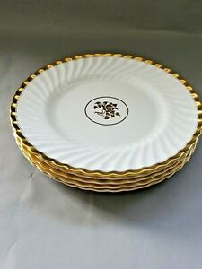 【貨物輸送無料】勝手もと装置・食器・膳立て手道具・瀬戸もの ミントンイングランドゴールドローズセットディナープレートボーンチャイナイングリッシュMinton England Gold Rose Set of 5 Dinner Plates Bone China English 10.75\u0027\u0027 W
