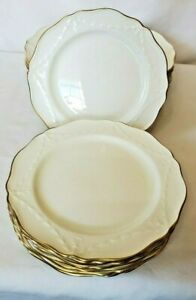 【貨物輸送無料】勝手もと装置・食器・膳立て物の具・瀬戸もの ウェッジウッドエトルリアイングランドアンティークゴールドリム花縁プレートディナーサラダアプリwedgwood etruria england antique gold rim floral edge 24 plates dinner salad