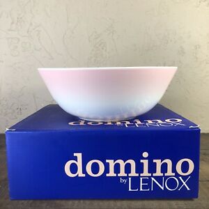 【送料無料】キッチン用品・食器・調理器具・陶器 新しいオプティックオンブルピンクサービングボウルオンスドミノバイレノックスNEW Optique Ombre Pink Serving Bowl 76 oz Domino by Lenox