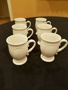 【送料無料】キッチン用品・食器・調理器具・陶器　サザンリビングギャラリーマグカップセット完璧なコンディションSOUTHERN LIVING GALLERY 4-3/4 MUGS (SET OF 6 ) PERFECT CONDITION｜hokushin