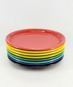【送料無料】キッチン用品・食器・調理器具・陶器　ビストロディナープレート緋色の水仙ヒマワリレモングラス新しい8 bistro DINNER PLATES scarlet daffodil sunflower lemongrass + FIESTA 10.5 NEW｜hokushin