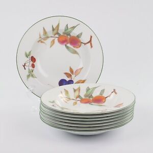 【貨物輸送無料】勝手もと装置・食器・膳立て物の具・瀬戸もの ロイヤルウスターエベシャム×インチパスタボウルRoyal Worcester Evesham 8 X 10 Inch Pasta Bowls