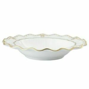 【貨物輸送無料】御厨子所備品・食器・膳立て物の具・瀬戸もの ロイヤルクラウンダービー第品等エリザベスゴールドスープボウルRoyal Crown Derby 2nd Quality Elizabeth Gold Soup Bowl