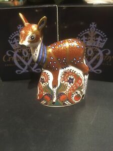 【送料無料】キッチン用品・食器・調理器具・陶器　ロイヤルクラウンダービーフォーンRoyal Crown Derby Fawn