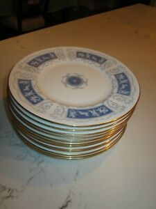 【貨物輸送無料】勝手もと装置・食器・膳立て物の具・瀬戸もの 連合王国製祝賀会サラダプレートランチプレートのロットLot of 12 Vtg COALPORT Revelry 8 Salad Plates/Lunch Plates EUC Made インチ England