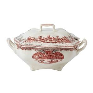 【送料無料】キッチン用品・食器・調理器具・陶器　ジョンソンブラザーズトワスクリスマススープチューリーンカバーボウルの前夜Johnson Brothers Twas the Night Before Christmas SOUP TUREEN COVERED BOWL NIB