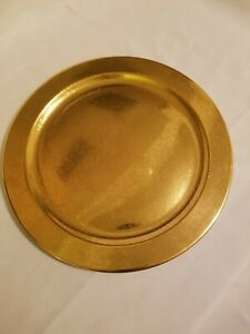 【送料無料】キッチン用品・食器・調理器具・陶器　ピッカードゴールドチョッププレート**PICKARD** GOLD** (13 ) **CHOP** PLATE**