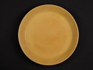 【送料無料】キッチン用品・食器・調理器具・陶器　珍しいアンティーク年代アメリカンインチプレートイエローウェアミントRARE ANTIQUE 1800s AMERICAN 9 ? INCH PLATE #1 YELLOW WARE MINT