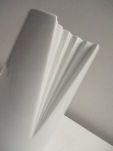 人気ブランド 楽天市場 送料無料 キッチン用品 食器 調理器具 陶器 ローゼンタールスタジオラインモダニストホワイトドイツ磁器花瓶アンブロージョポッツィ Rosenthal Studio Line Modernist White German Porcelain Vase Ambrogio Pozzi 1931 Hokushin 注目の