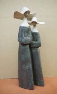 【送料無料】キッチン用品・食器・調理器具・陶器　ラッドロ・グレス「修道女」Lladro Gres Nuns #2075